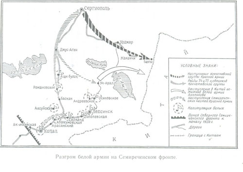 Разгром белой армии на Семиреченском фронте