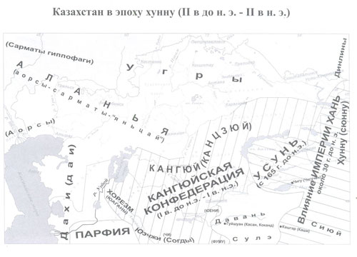 Ғұн дәуіріндегі Қазақстан (б.з.д.IIғ-IIғ.б)