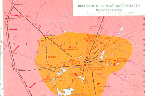 Торғай облысындағы көтерліс