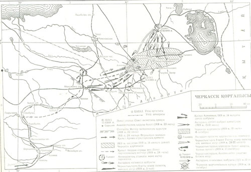 Азамат соғысындағы майдандарды тарату (1919 ж наурыз 1920 ж)